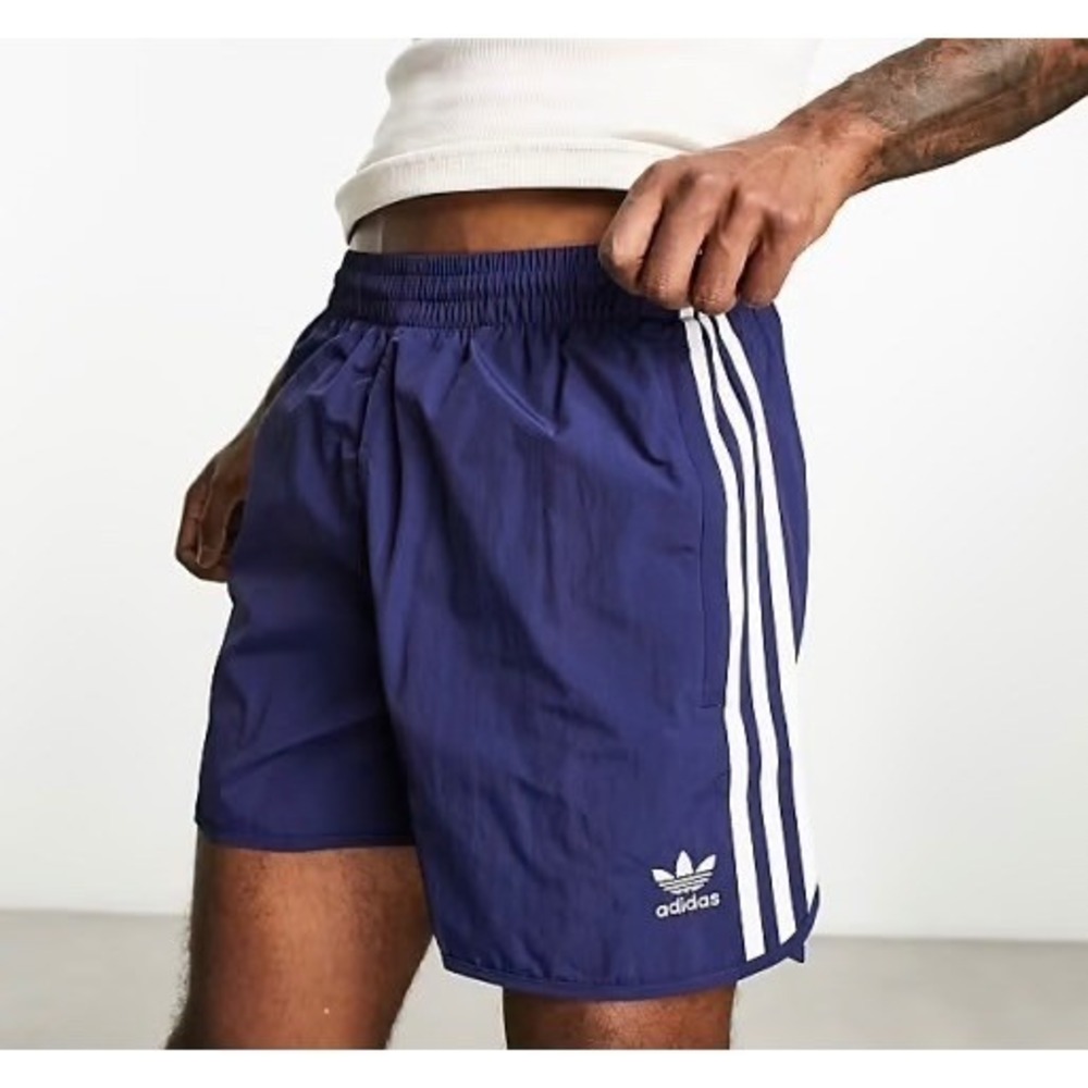 adidas Originals Mens Adicolor Classics Sprinter Shorts Night Indigo Medium NWT